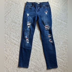 Kan can Jeans distressed Size 7/27